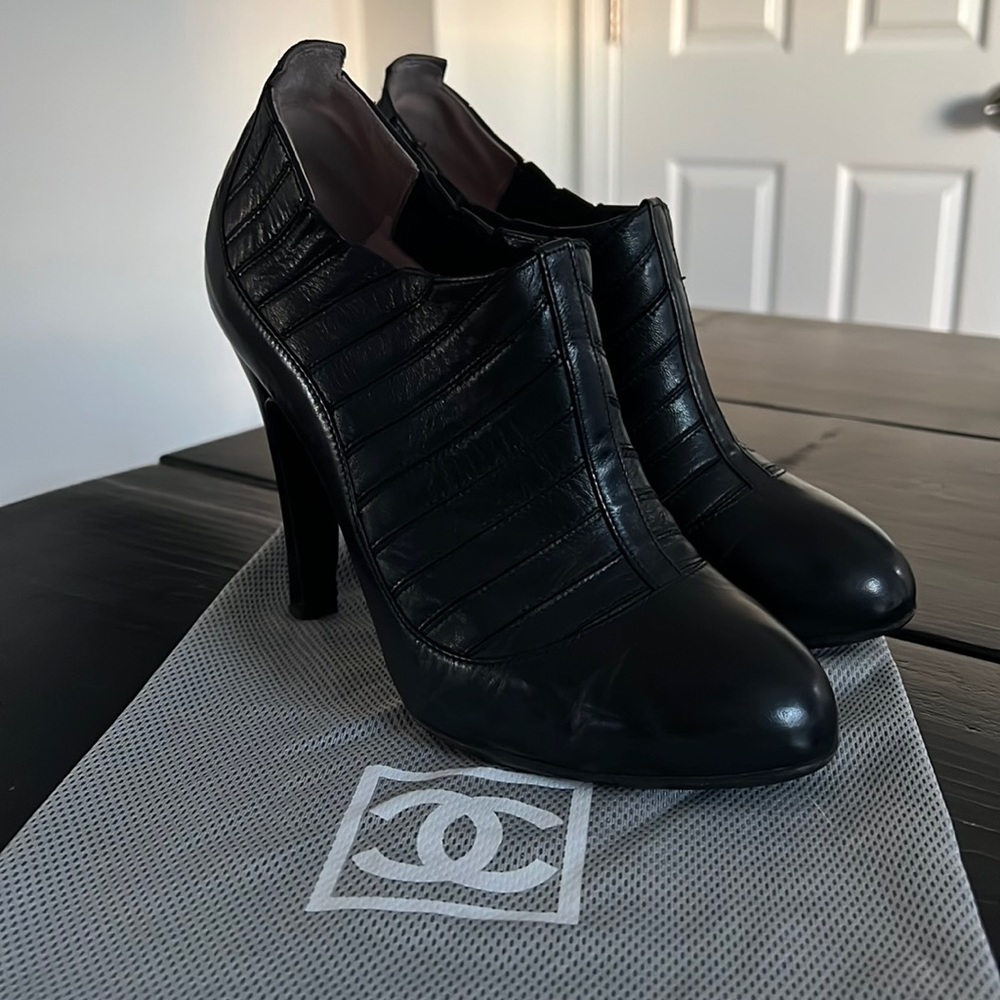 Authentic Chanel Booties